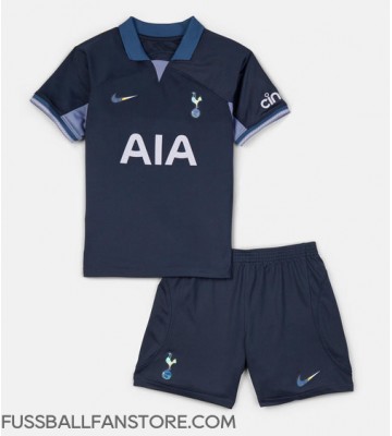 Tottenham Hotspur Replik Auswärtstrikot Kinder 2023-24 Kurzarm (+ Kurze Hosen)